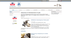 Desktop Screenshot of geithelse.tine.no